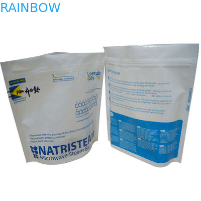 کیسه های نگهداری مواد غذایی آبی واحدی ایستاده / کیف کیسه های آب بندی خلاء مایکروویو برای غذا