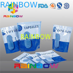 کیسه های آلومینیومی فویل قابل شارژ پاک کردن پنجره برای کپسول