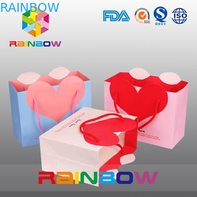 مد چاپ رنگی سفارشی کیسه کاغذ / Snack Kraft کیسه مقاله برای هدیه