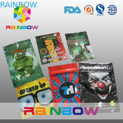 سه ضلعی مهر و موم عطر و طعم بسته بندی / ادویه پوپوروری کیسه زیپ