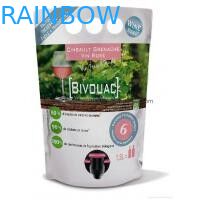 کیسه آلومینیوم فویل بسته بندی حرارتی بسته بندی کیسه های مواد غذایی، کیسه های خلاء پلاستیکی با دستگیره برش