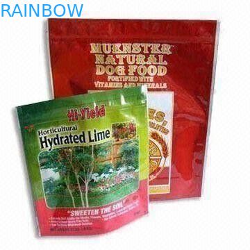 کیسه آلومینیوم فویل بسته بندی حرارتی بسته بندی کیسه های مواد غذایی، کیسه های خلاء پلاستیکی با دستگیره برش