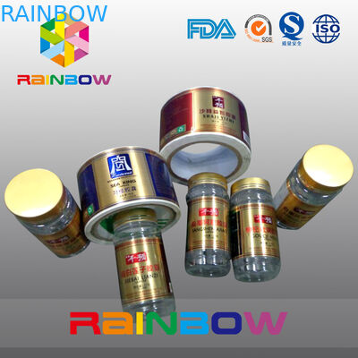 برچسب سفارشی شلنگ آستین Self Glue Coated Self Adhesive Label for Jar And Cans