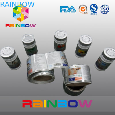 برچسب سفارشی شلنگ آستین Self Glue Coated Self Adhesive Label for Jar And Cans