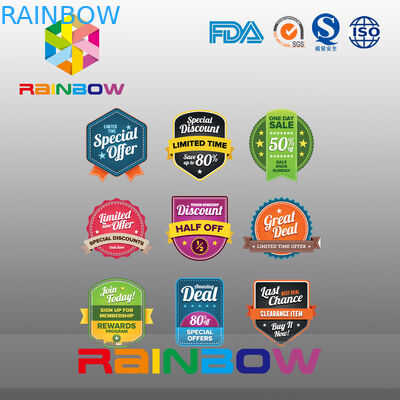 برچسب مقاله برچسب مگنت برچسب کاغذ، برچسب نامنظم ابریشم شراب برای غذا بهداشت