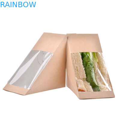 جعبه مرغ پاپ کورن جعبه کاغذ یکبار مصرف برای ساندویچ