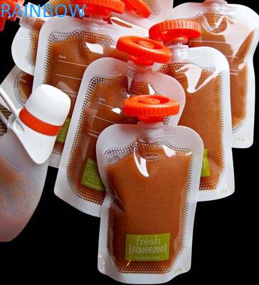 مواد غذایی درجه بندی سفارشی پایه تا کیسه با فاضل برای غذای کودک