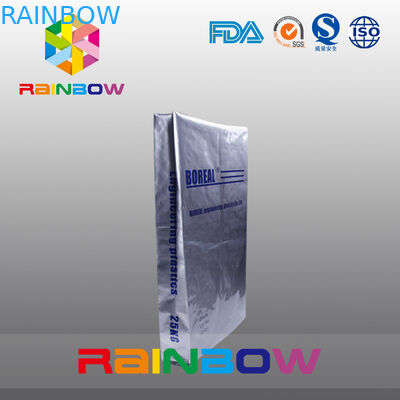 کمربند فویل آلومینیومی Gusset پایین 25 کیلوگرم برای بسته بندی پودر پروتئین