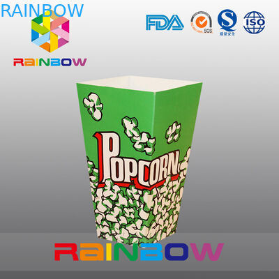 کیسه کاغذ سفارشی طراحی منحصر به فرد، کیسه کاغذی پاپ کورن امریکا