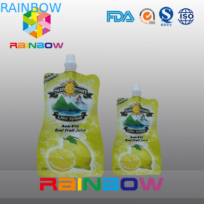 بسته بندی کیسه ای Eco Baby Spout برای کیسه آب مایع مایع / ایستاده