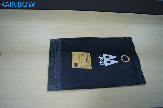 کیسه های کیسه های پلاستیکی Moyee کیسه مات کیسه ای با کیسه قهوه ای دریچه