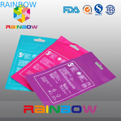 کیسه سربرگ OPP با نوار چسب برای کیسه کیسه های پلی پروپیلن / چاپ شده با لوگو