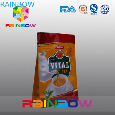 کیسه های پلی کربنات تخت سفارشی، جعبه چهارم مهر و موم جعبه پایه با پنجره پاک