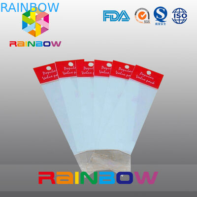 کیسه سربرگ OPP قرمز، کیسه پلی اورتان چاپ شده، کیسه های پلاستیکی تخت