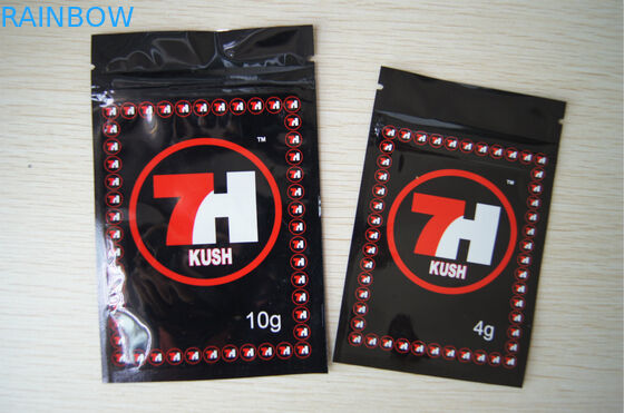 فویل آلومینیوم بسته بندی عود کننده گیاهی Potpourri با Zipper و Tear Notch