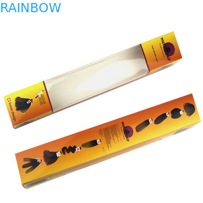 جعبه های بسته بندی کاغذی با پاک کردن پنجره، جعبه کاغذ تقویت کننده مو