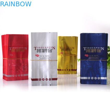 Gravure Printing Side Gusset Foil چینی چای بسته بندی کیسه 10g 12g