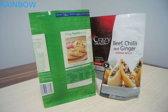 کیسه های کیسه های بسته بندی پلاستیکی Matte Soft Surface کیسه های Doypack Ziplock