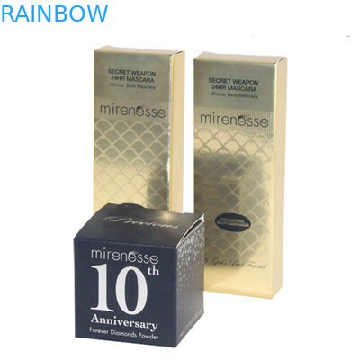 لوگو سفارشی جعبه کاغذ بسته بندی برای لوازم آرایشی و بهداشتی / جعبه بسته بندی آرایشی براق