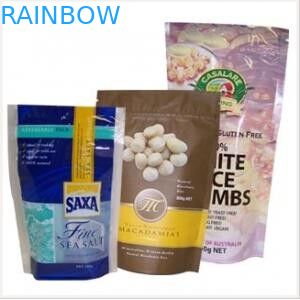 کیسه بسته بندی کیسه های زیپ پلاستیکی قابل تعویض برای کیسه های بسته بندی کیسه ای