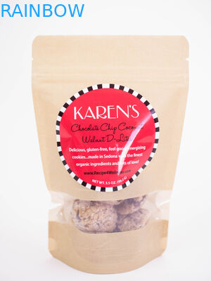 فویل قابل تعویض سفارشی چاپ شده کوکی ها بسته بندی کیسه های پلاستیکی Ziplock کیسه ایستاده