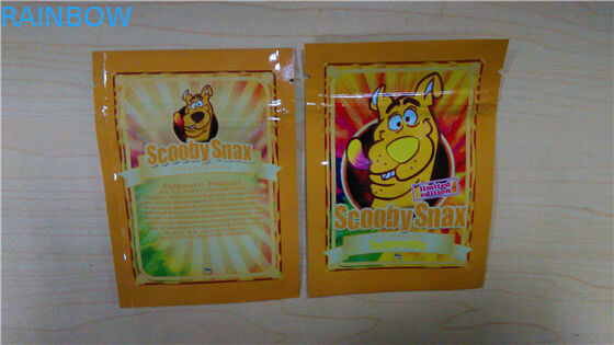 4g Scooby Snax قارچ خوراکی کیسه های بسته بندی Scooby Snax سبز اپل / کیسه های هیپنوتیزم