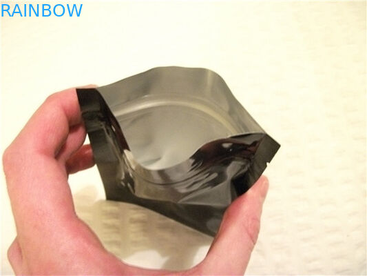 براق ناخالصی شده 10 X 15 کیسه پلی کربن مایلار Mylar برای جعبه بسته بندی کپسول با Ziplock