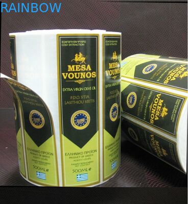 مهر و موم داغ طرح سفارشی طراحی بطری برچسب از شراب قرمز / خصوصی برچسب برچسب