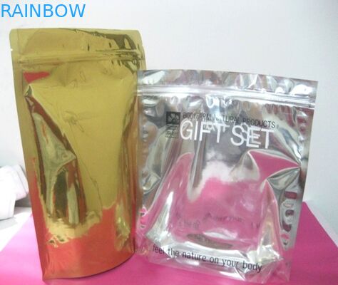 مات سطوح ایستاده تا کیسه های لوازم آرایشی و بهداشتی / پودر مروارید بسته بندی کیسه Ziplock