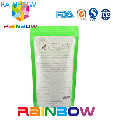 کیسه اسنک سفارشی بسته بندی Ziplock برای بسته بندی دانه ها پایه پایین گاس