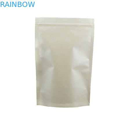 کیسه کاغذ سفارشی چاپ شده Kraft کاغذ بازپس گیری برای دانه های گیاهی