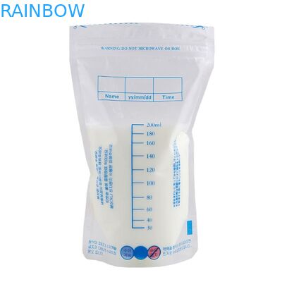 کیسه بسته بندی شیر و بسته بندی ضد شیری Doule Ziplock کیسه شیر برای سینه برای مادران