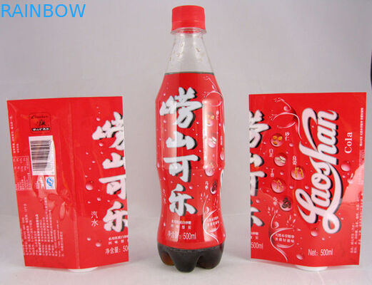 نوشیدنی های بطری آستین کوتاه بطری برچسب برچسب PVC / PET کوچک برش برش