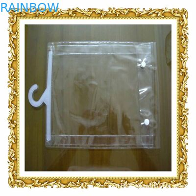 بسته بندی کیسه های پلاستیکی قابل تعویض برای لباس زیر / لباس های مردانه با نمایش آویز