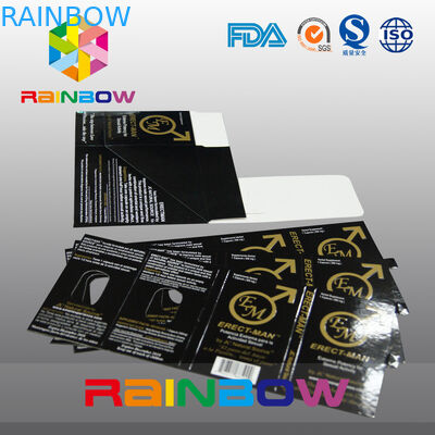 اثر 100٪ ERECT-MEN جعبه قرص های جنسی قرص با جعبه سفارشی کارت