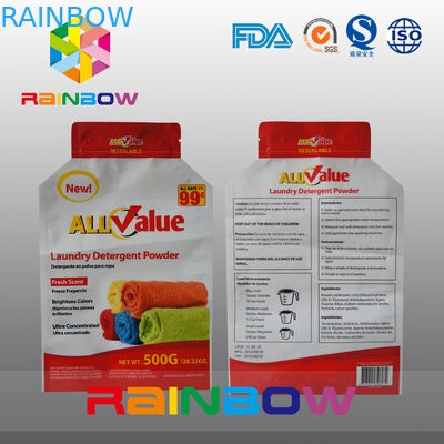 بسته بندی سفارشی بسته بندی پلاستیکی برای 500 گرم پودر لباسشویی / پودر شستشو