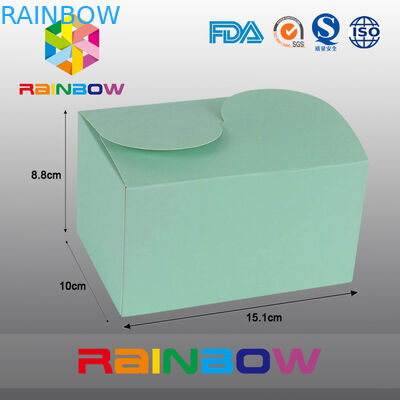 جعبه سبز کرافت برای بسته بندی هدیه، چاپ سفارشی و اندازه