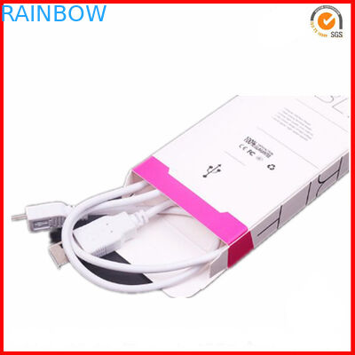 جعبه کاغذ بسته بندی شده جعبه بسته بندی شارژر ماشین با لوگوی چاپی