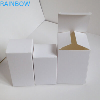 جعبه های مقوایی سفید عطر جعبه های کاغذی غیر قابل چاپ