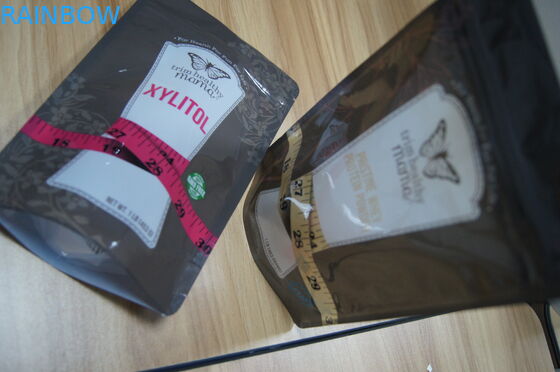 پودر پودر پروتئین پودر / شکر / شیرین کننده کیسه سفارشی بسته بندی Ziplock