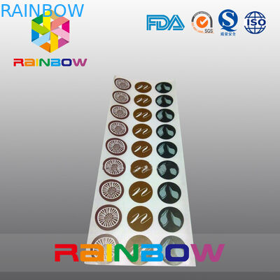 سفارشی دور کاغذ بسته بندی آستین بسته بندی، برچسب برچسب چسب برای آجیل فعال