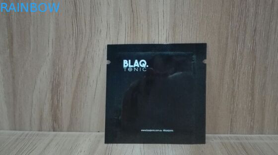 5cm X 5cm دستگیره کوچک کیف پول مهر و موم رنگ سیاه برای بسته بندی پودر ادویه