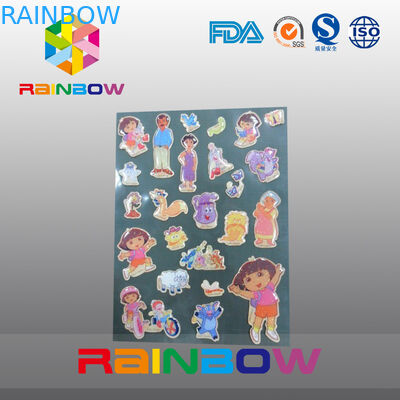 بطری / کیسه های پلاستیکی کاغذ های سفارشی رنگی رنگارنگ نامنظم اقتصادی قابل بازیافت