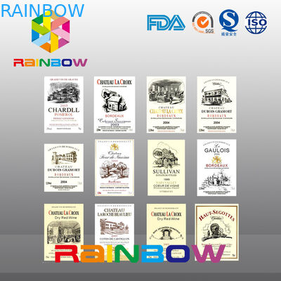 بطری / کیسه های پلاستیکی کاغذ های سفارشی رنگی رنگارنگ نامنظم اقتصادی قابل بازیافت