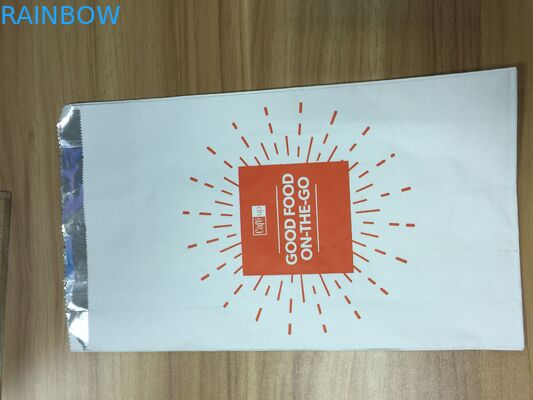 کیسه کاغذی کرافت فویل داخل کیسه های بسته بندی مرغ کباب طراحی سفارشی