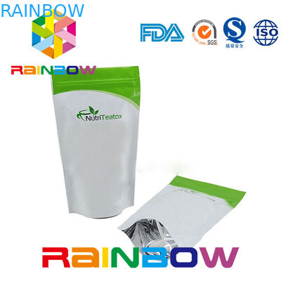 فویل آلومینیوم بسته بندی کیسه های پلی اتیلن پسته بسته Ziplock کیسه های آجیل Snack