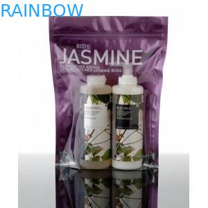 جعبه بسته بندی لوازم آرایشی و بهداشتی پلاستیکی با زیپ