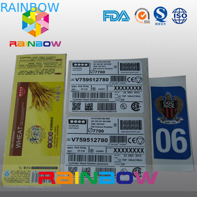 برچسب های سفارشی اکسپرس / برچسب های کوچک کننده آستین برای کیسه، جعبه، کارت