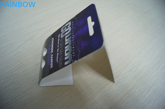 کاغذ Fashional تسمه زدن بسته بندی کارت برای قرص های جنسی / بسکتبال