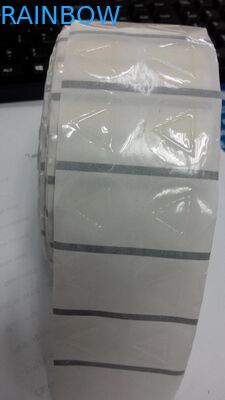 شفاف / روشن گرد شکل PET برچسب های تهدید تهدید برای برچسب Bliman